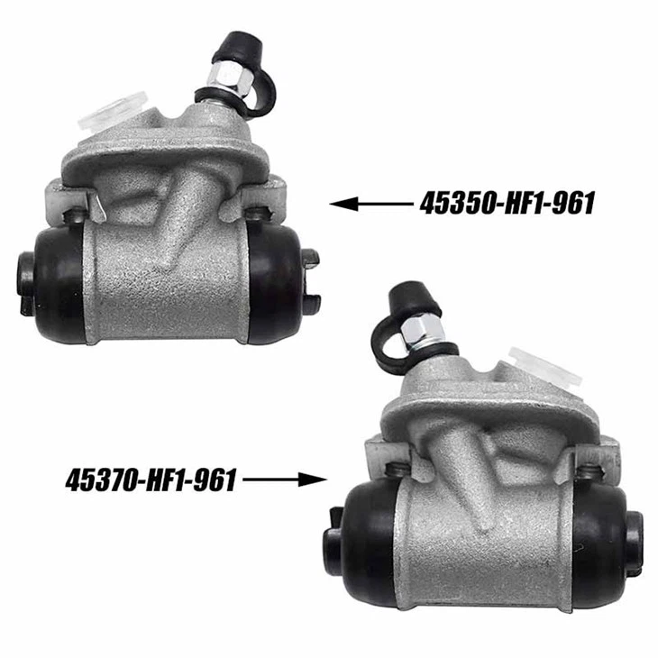 45350-HF1-961（Front-Right)&45370-HF1-961(Front-Left) ATV Brake Wheel Cylinder For 1990-1997 Honda TRX200/TRX200D 1986-1988 Honda TRX200SX